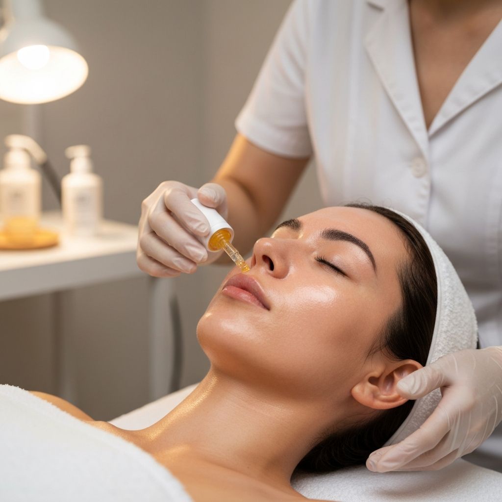 Korean facial treatment